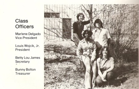 NWHS Junior Class Officers 1978
