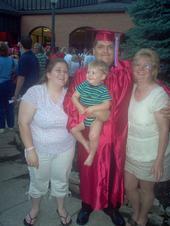 My kids Tiff & Doug with Me and my grandson