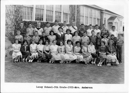 1955 5th grade Mrs. Anderson