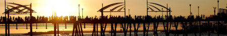 Redondo Pier at Sunset