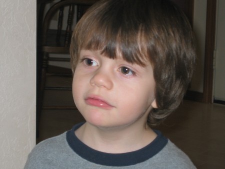 My grandson, Nathaniel.  2008  age 5