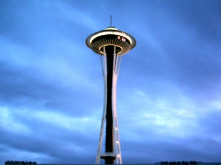 Space Needle & Awesome Blue Skies