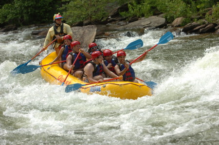 River rafting July 2009