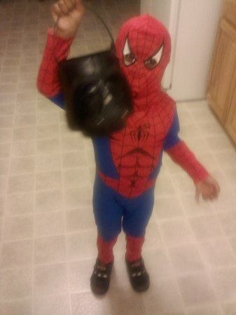 Zeek as Spiderman