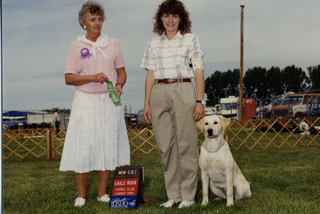 Dog obedience competition early 90's