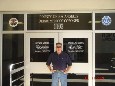 Heading into the office; Los Angeles County Co