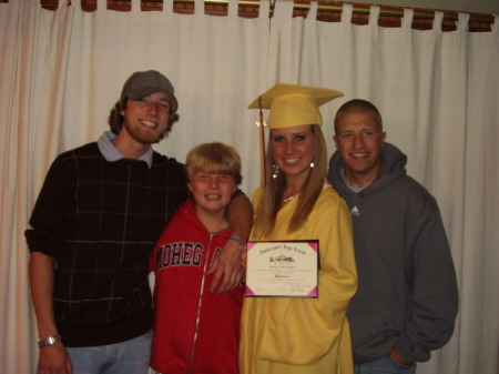 Britt's graduation