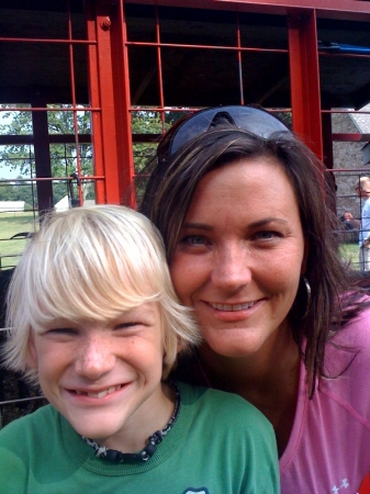 Stacia and son Greyson - 2009