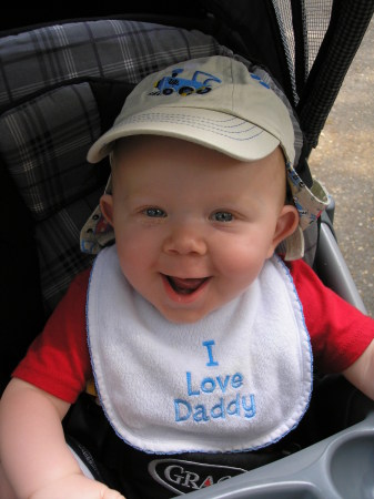 Jacob on a safari at the Cape May Zoo