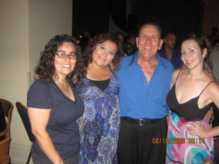 My sister, me  and friends from Puerto Rico...