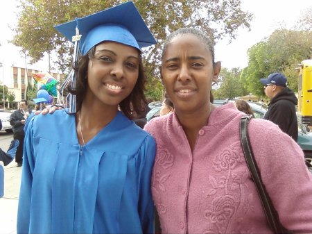 Monae, Mom at graduation