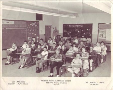 Mrs. Schaeffer's class, 1965-66