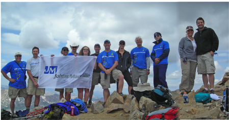 Summit of Mt Elbert, CO