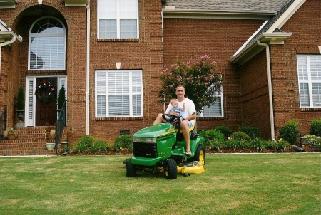 Mallory and me at home in 2007