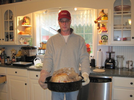 Thanksgiving 2009-my brother Terry.