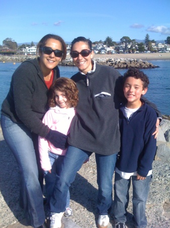 Family at Santa Cruz
