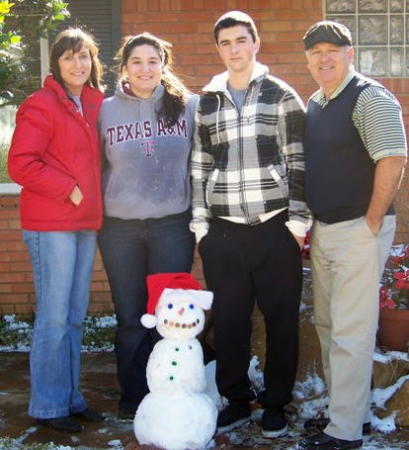 White Christmas in Dallas 2009