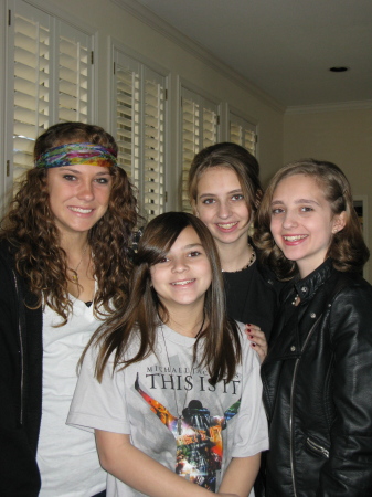 Lily, Georgia, Caroline and Haley
