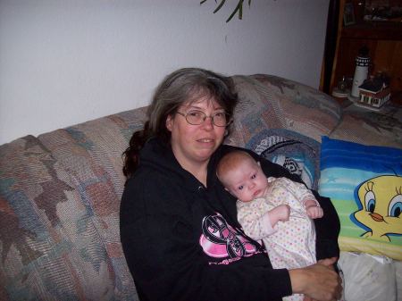 Mom and new baby Lorelei