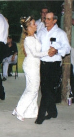 Me & My Daddy dancing. My wed reception 2000