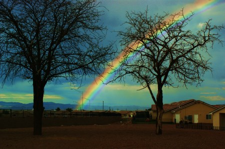Rainbow over Ft Huachuca
