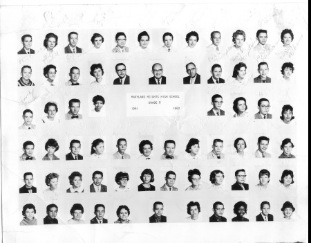 Maryland Heights 8th grade 1962