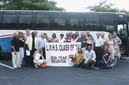 2004 30th Class Reunion Lantana Bus