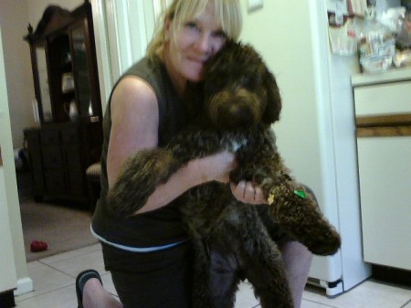 Me and Labradoodle "Beca"