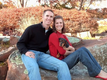 2008 Christmas Card - Travis, Dana & Howie.