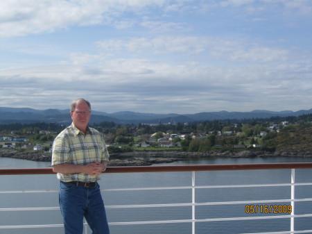 John on Alaskan cruise - May 2009