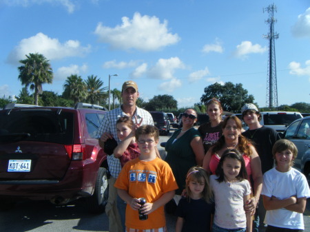 THE GANG GOING TO BUSH GARDENS