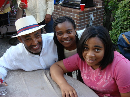 annual summer bash/My princesses and uncle Ton