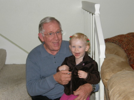 Grandpa John & Caitlin January 2010