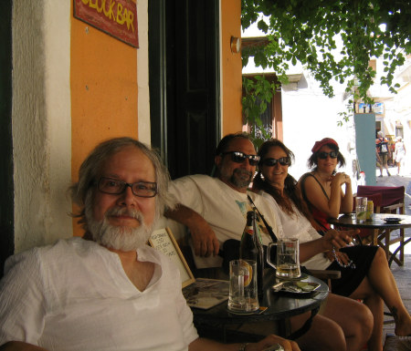 Enjoying Symi, Greece June 2008