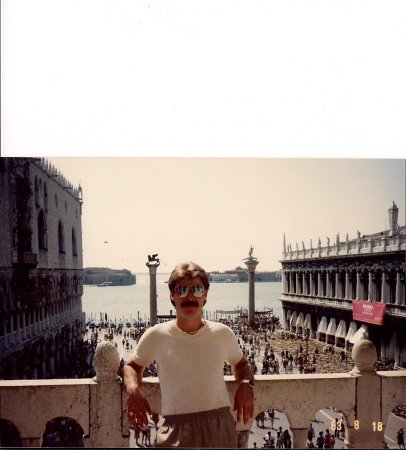 overlooking Venice square in '83