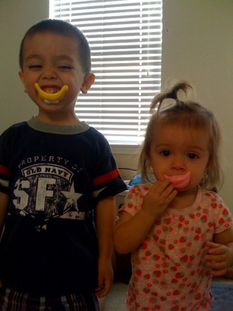 My grandkids (2 of them)