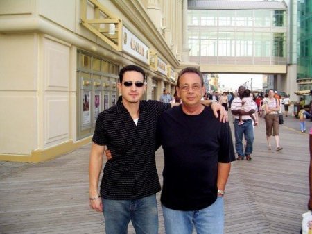 me and my son nelson in AC 2008