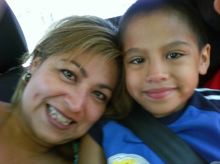 Me and my Grandson... (July 2009)