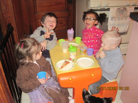 The grandkids New Years Eve