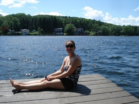 Katie at Lake Wesauking