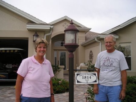 Guenther and I at home in FL