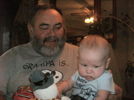 Me and my grandson, Erik