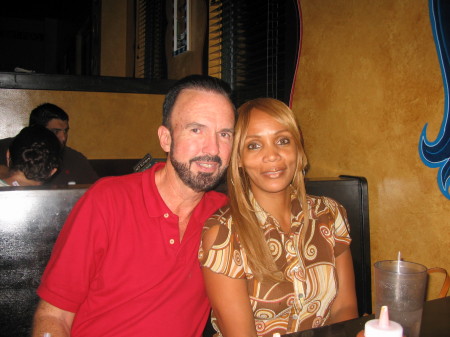 My husband Keith and I 2008
