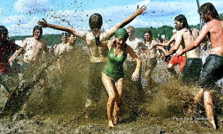 woodstock 1969 Mud fun!!!