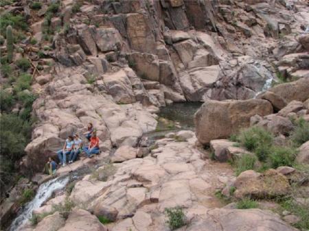 WATER AT THE PETROGLYPHS