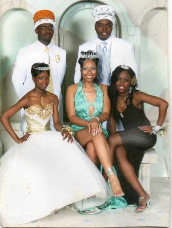 my daughter at the Emerson prom 2006