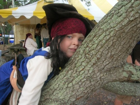 Luke the pirate in St. Augustine