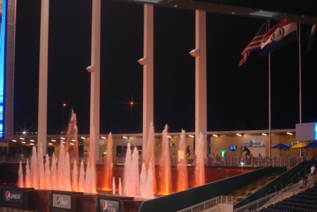 Kauffman Stadium, KC vs. Cle 8/25