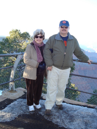 My husband of 36yrs on trip to Grand Canyon