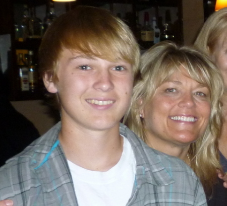 Spencer (14) and Mom